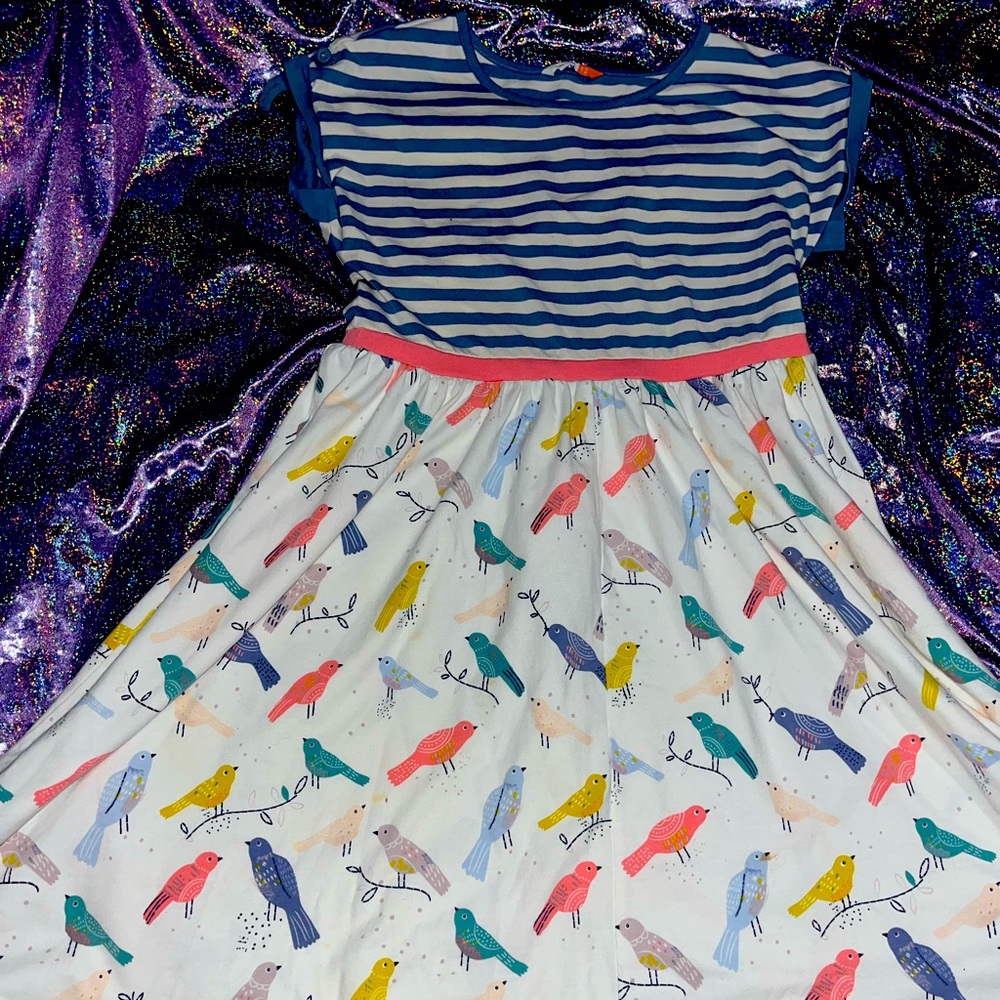 John Lewis Girls' Bird Print Dress